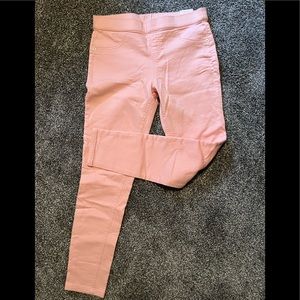 Justince Mid rise jean legging.